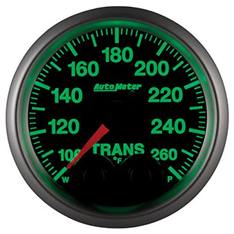 compare product Auto Meter 5658 Elite Series Transmission Temperature Gauge