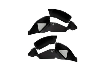 compare product Automotive Fishbone Offroad FB33130R: Jl Inner Fenders Rear - Aluminum - Black Powder Coat