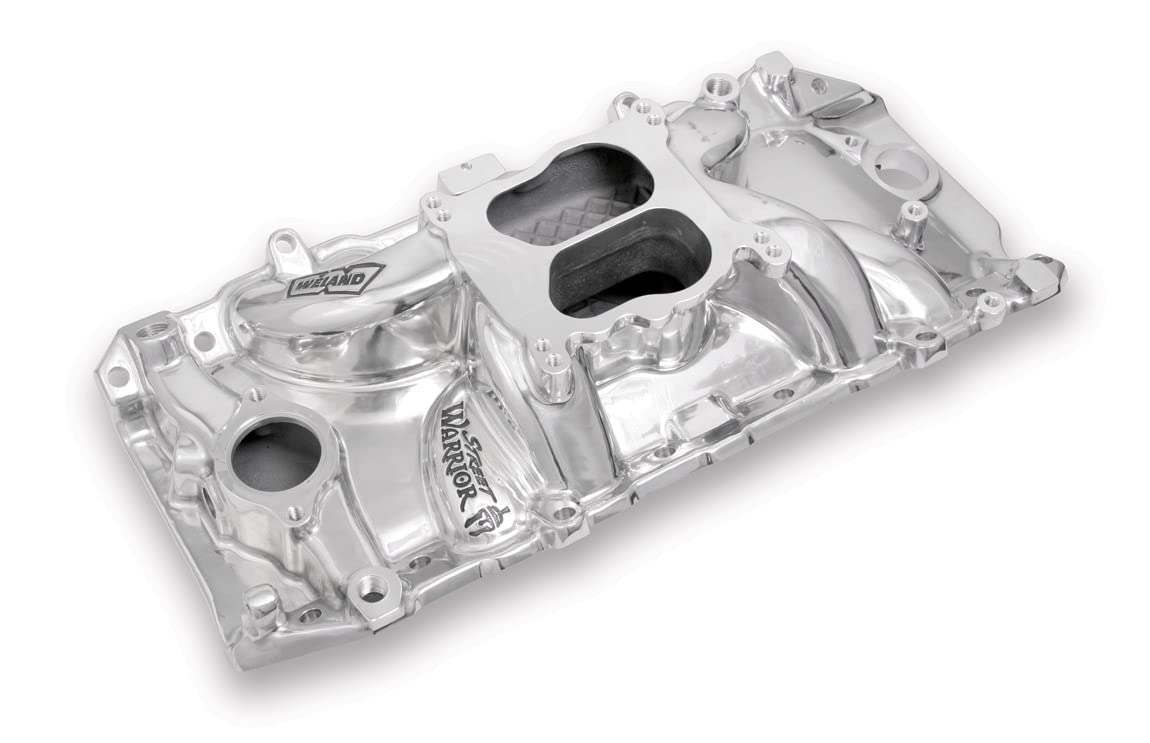 Weiand Manifold - Bbc Spread Bore Oval - Polish
