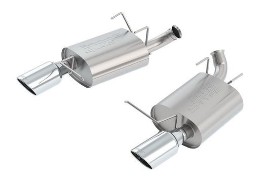 BORLA 11796 Axle-Back Performance Exhaust System for 2011-2014 Ford Mustang 3.7L V6 Automatic/Manual Transmission Coupe/Convertible.