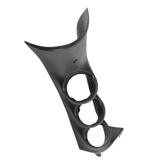 Auto Meter 17118 Gauge Works Triple Pillar, Black