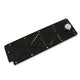 Holley Valley Cover Trussed Satn Blk W/Oil Fill