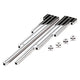 Billet Specialties Wire Looms, Universal Ball Milled