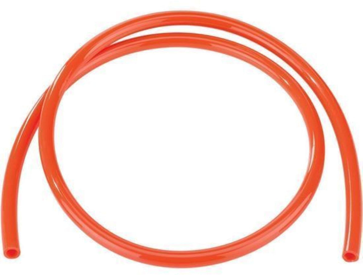 10Ft Solid/Opaque Orange 3/8" ID Fuel Tubing by Helix Racing Products