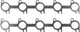 Victor Reinz 11-10254-01 Exhaust Manifold Gasket Set for Select Ford 6.8L V10