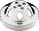 Billet Specialties 82220 Polished 2 Groove Water Pump Upper Pulley for Big Block Chevy