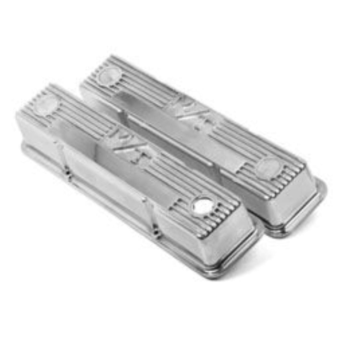 Holley 241-82 M/T Polished Valve Cover for SB Chevy