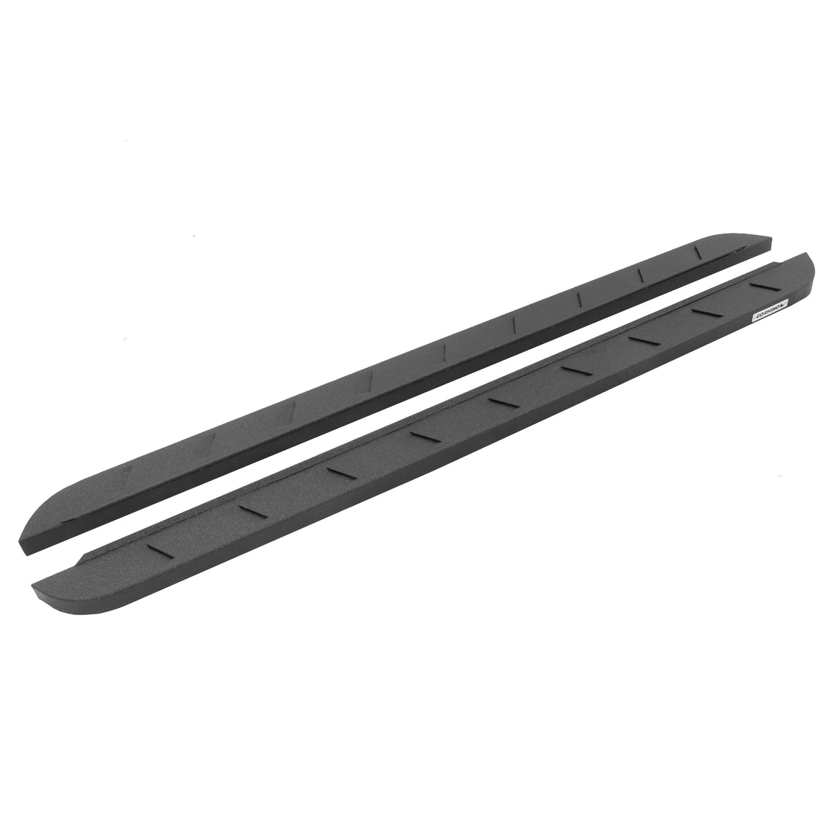 Go Rhino RB10 Slim Running Boards | 87", Galvanized Steel, Protective Bedliner Coating | 630087ST