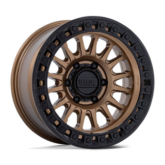 compare product KMC Wheels IMS 20x9 8x170 5 0mm Matte Bronze with Gloss Black Lip - KM552ZB20908700