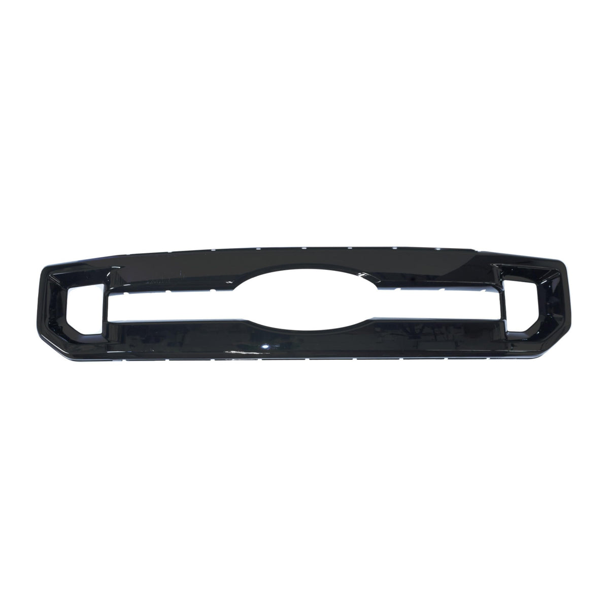 CCI Grille Insert GI174BLK, Overlay, Bar Style, 1 Piece, Gloss Black, ABS Plastic, Fits 2020-2022 Ford F-250 Super Duty XL and XLT Models