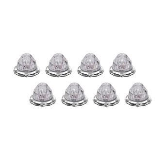 compare product RoadWorks Jewel Mini Watermelon Light Clear Lens and Red LEDs - 8 Pack | JWL1031