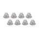 RoadWorks Jewel Mini Watermelon Light Clear Lens and Red LEDs - 8 Pack | JWL1031