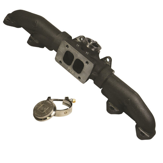 BD Diesel 1045996-T6 Exhaust Wastegated Manifold (T6 Mount / 20-Degree - Dodge 1998.5-2017 5.9L/6.7L)