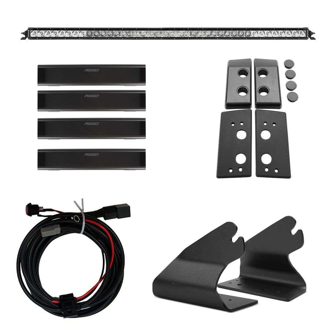 RIGID INDUSTRIES – Roof Line Light Kit – 40 Inch SR Sport/Flood Combo Bar Included – Fits The 2021 Bronco Full Size