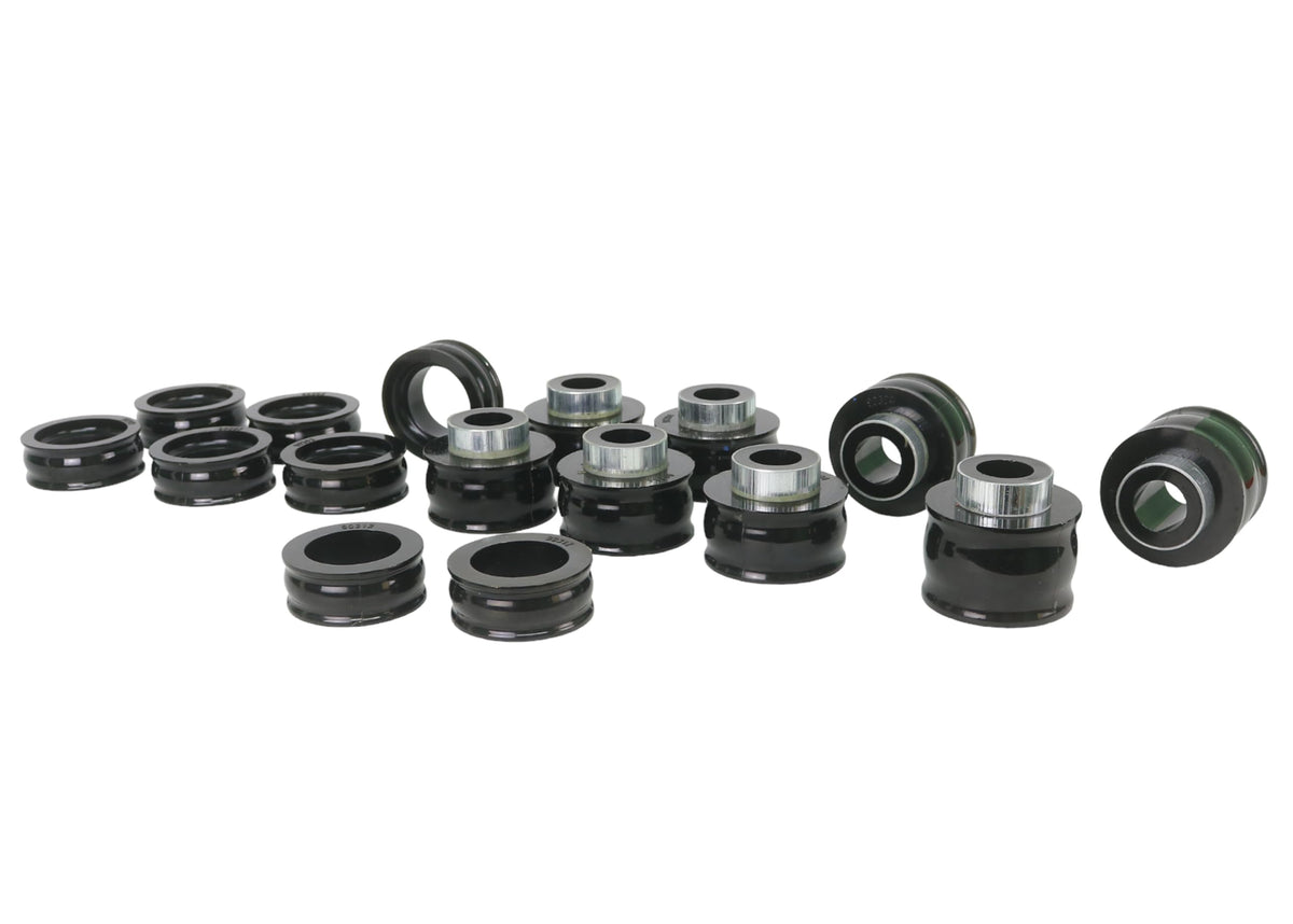 Whiteline W93489 Body Mount Bushing Assembly Compatible with 88-98 Chevrolet & GMC C1500, C2500, C3500, K1500, K2500, K3500 Extended Cab Trucks