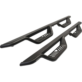 compare product Westin 20-11685 Outlaw Drop Nerf Bars Textured Black Pair