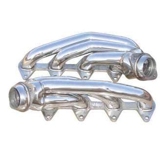 compare product Pypes Performance Exhaust HDR54S Headers, Short, Stock Collector Flange, Gaskets/Hardware Included, Stainless, Polished, Compatible with Ford Modular 4.6L / Ford Mustang 2005-10, Pair