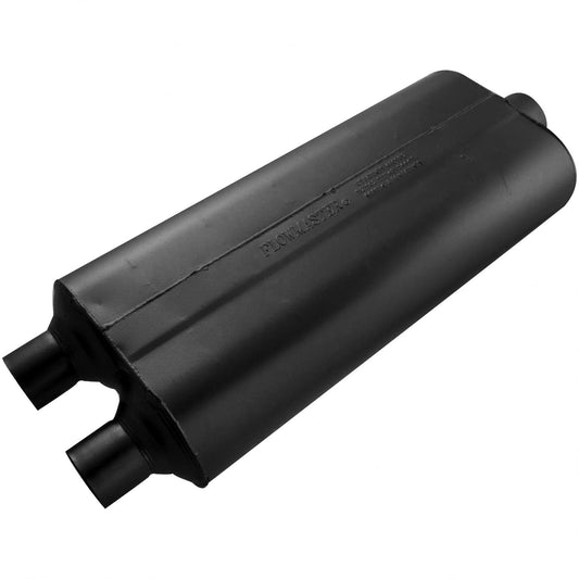 Flowmaster 524703 70 Series Muffler - 2.25 Dual In and 3.00 Center Out - Mild Sound
