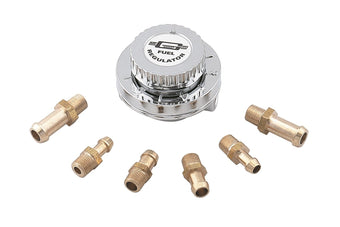 compare product Mr. Gasket - 9710 Fuel Press Regultr W/Hdwr, Chrome