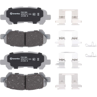 compare product Brembo P83138N Premium Ceramic Rear Disc Brake Pad Set TOYOTA/TOYOTA (GAC) OE# 0446648120