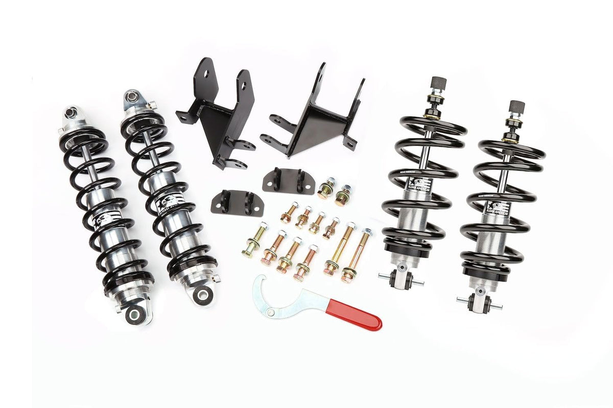 Aldan American Front & Rear Coilover Kit for 68-73 GM A-Body Small Block