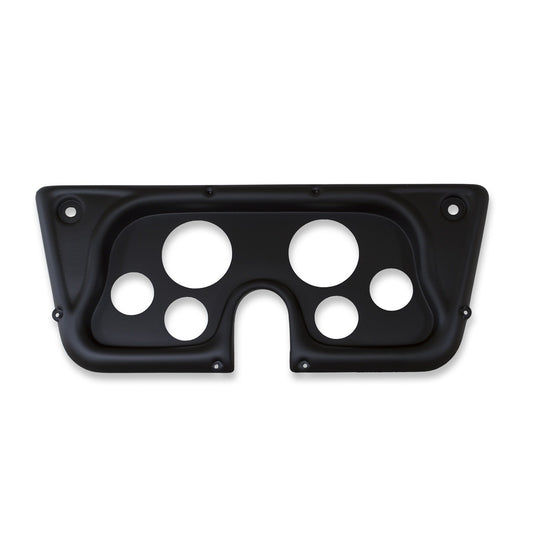 Auto Meter 2142 Direct Fit Gauge Mount (3 3/8" x2, 2 1/16" x4), Black