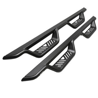 compare product Westin 20-13245 Outlaw Drop Nerf Bars Textured Black Pair