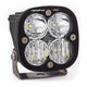 Baja Designs Squadron Pro Black LED Light Pod (Driving/Combo; Clear)
