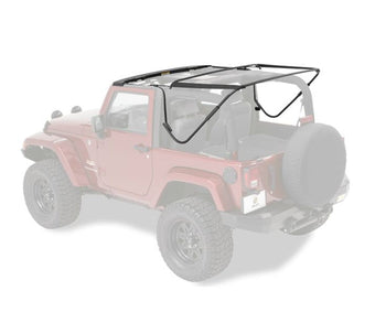 compare product Bestop Bow & Frame Hardware Kit 5500001 for Jeep Wrangler JK 2-Door