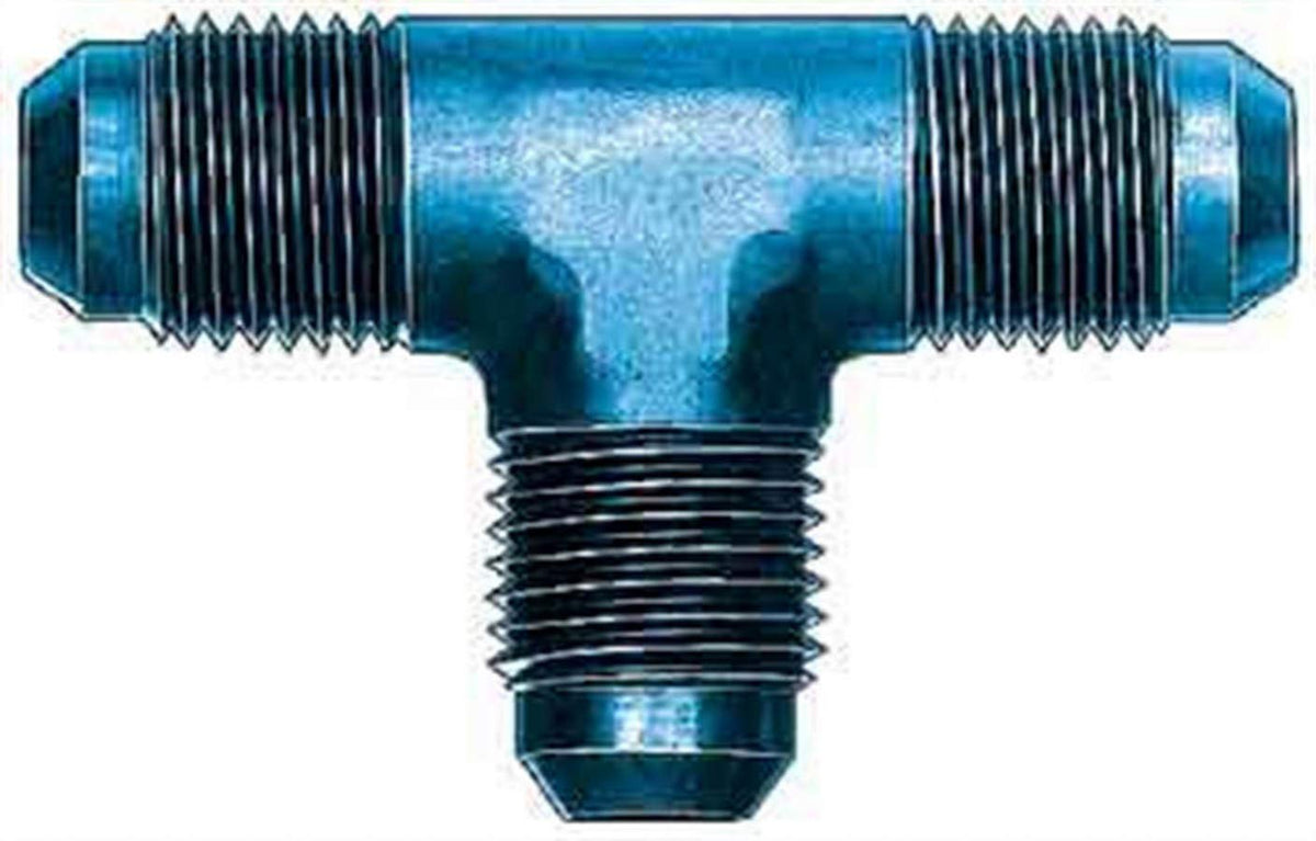 Aeroquip FCM2065 Blue Anodized Aluminum -12AN Union T Adapter