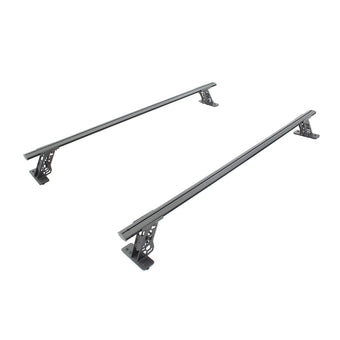 compare product Go Rhino Cross Bars - Bed Rail Kit for Full/Mid Sized Trucks w/Tonneau Cover T-Tracks | Mild Steel, Textured Black | 5935015T | Fits Full & Mid Sized Trucks w/Tonneau Cover T-Tracks