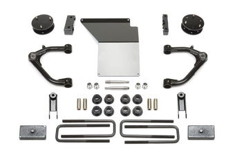 compare product Fabtech K1098 Uniball UCA Lift System 4 in. Lift For Vehicles w/Magneride And Steel Suspension Uniball UCA Lift System