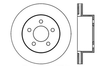 compare product StopTech 127.67045R Front Right Sport Drilled/Slotted Brake Rotor