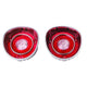 Goodmark CA847712P Backup Lamp Lens Set
