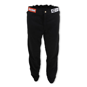 compare product RaceQuip Racing Driver Fire Suit Pants Single Layer SFI 3.2A/ 1 Black 2X-Large 112007
