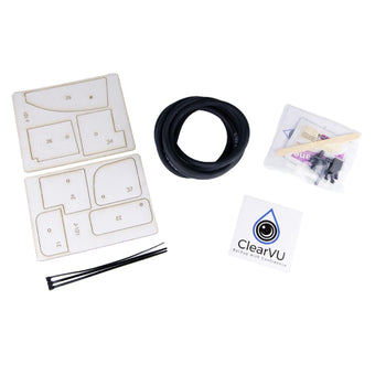 compare product ClearVU J-101 Backup Camera Cleaner fits 2011-2021 Grand Cherokee | Includes DIY Kits | No Wiring Needed | Rinse Off Using Existing Factory Wiper Controls | Cleans Off Snow, Salt & Dirt