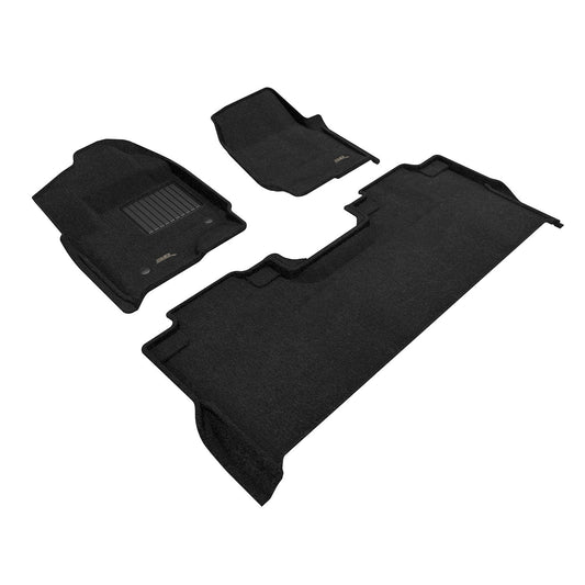 3D MAXpider Elegant Floor Mats for Ford F250/350/450 Crew CAB 2023-2026