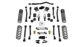 compare product TeraFlex JL 4DR: 3.5” Alpine RT3 Short Arm Suspension System – No Shock Absorbers