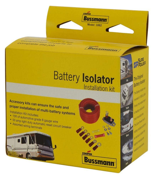 Bussmann RB-BIK-1882 Battery Isolator Installation Kit