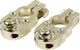 Allstar ALL76120 24K Gold Solid Brass Top Mount Style Plated Battery Terminal