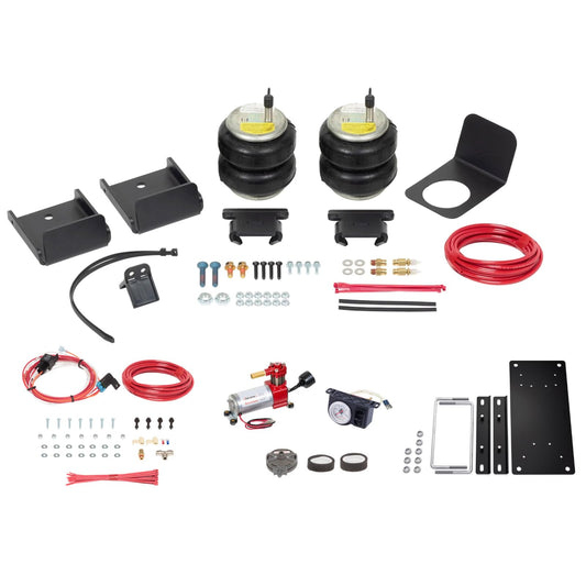 Firestone Airide 2887 All-In-One Analog Rear Analog Air Helper Spring Kit fits 2019-2026 Silverado 1500 & Sierra 1500 | Provides Onboard Air Control for Effortless Load Leveling