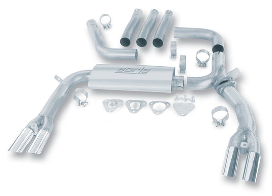 BORLA 14888 Cat-Back Performance Exhaust System for 1984-1992 Chevrolet Camaro SS/Camaro Z28/ Pontiac Firebird/Trans-Am 5.0L/ 5.7L V8 Automatic/Manual Transmission Coupe/Convertible.