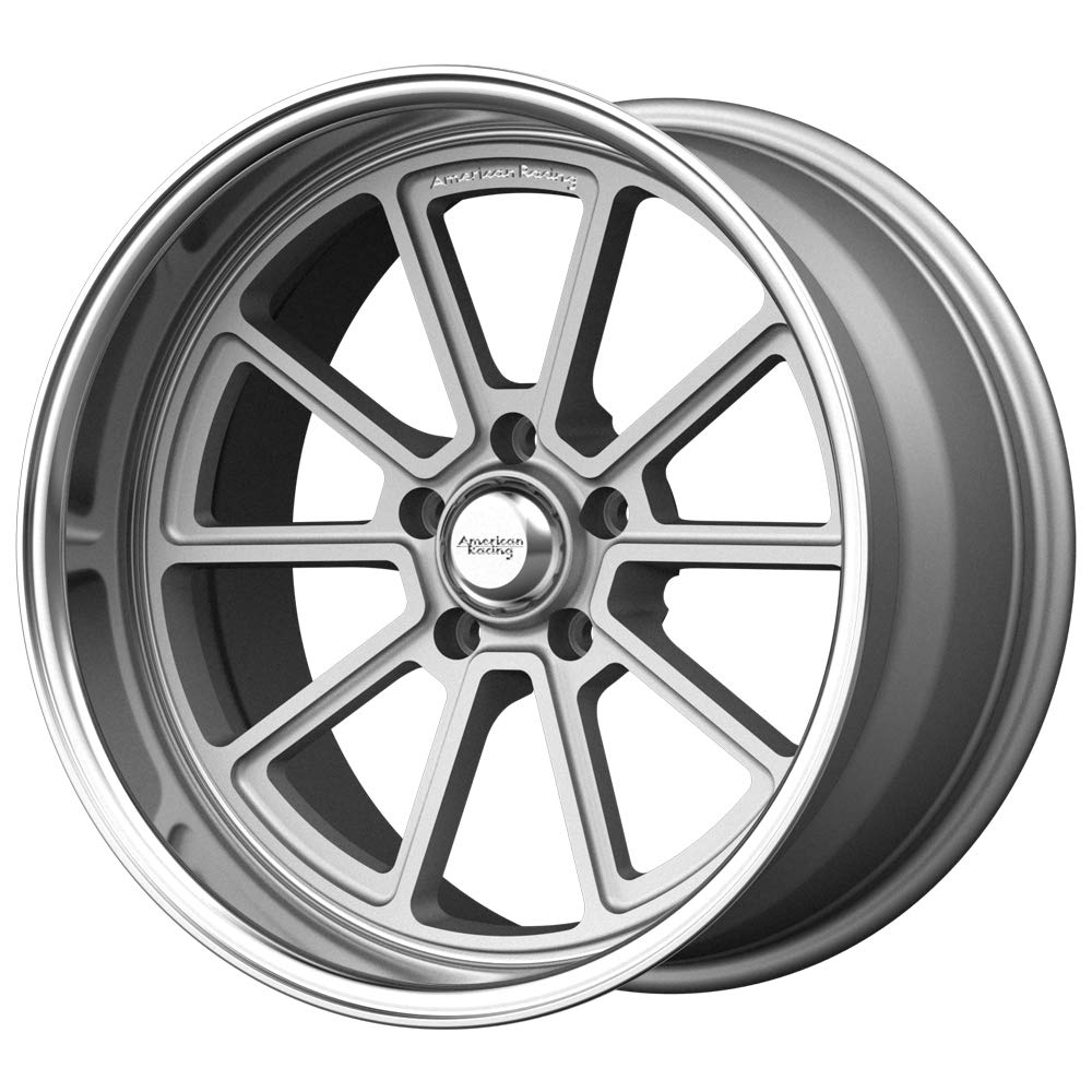 American Racing VN510 Custom Wheel - 18" x 10", 12 Offset, 5x127 Bolt Pattern, 78.3mm Hub - Vintage Silver