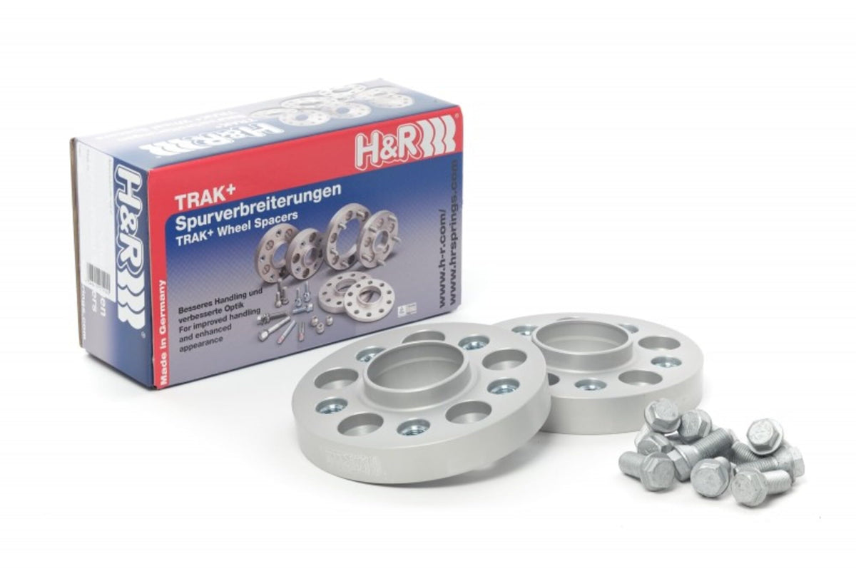 H&R 9075725SW - Black Trak+ DRA Series Wheel Spacers