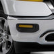 GT Styling GT0768FY Transparent Yellow Fog Light Covers Fits 2019-2021 Ram 1500 Laramie