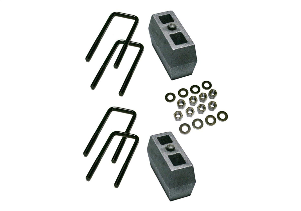 RealTruck SUPERLIFT SUSPENSION 4" Block Kit for Toyota 4-Runner/Pickup | Rear Lift Blocks, U-Bolts, & Hardware | 7149 | Fits 1979-1995 Toyota Pickup 4WD; 1979-1986 4Runner 4WD Fits w/ 2.5" Wide Ubolts