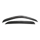 Trailfx Rainguard Window Vents for Chevrolet Silverado 1500 Standard Cab 2014-2018 Smoke Acrylic Low Profile Tape-On Side Two Piece Window Deflectors 2301XH