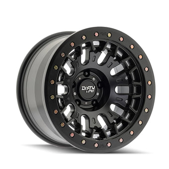 compare product 17x9 Dirty Life 9317 DT-3 Satin Black Wheel 5x5 (-12mm)