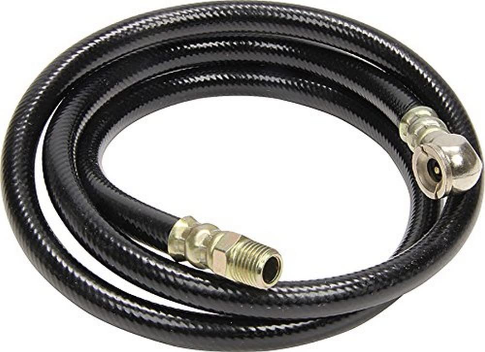Allstar Performance ALL99341 4ft 1/4 in NPT to Air Chuck Air Hose , Tan
