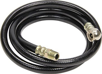compare product Allstar Performance ALL99341 4ft 1/4 in NPT to Air Chuck Air Hose , Tan